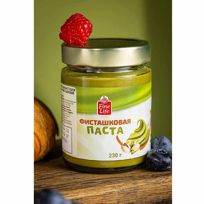 Паста Fine Life фисташковая 230гр ст/б