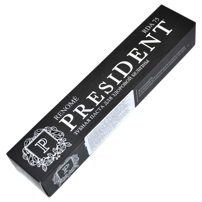 Паста зубная President Renome 75гр к/у