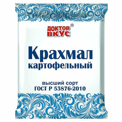Крахмал Доктор вкус картофельный 180гр м/у