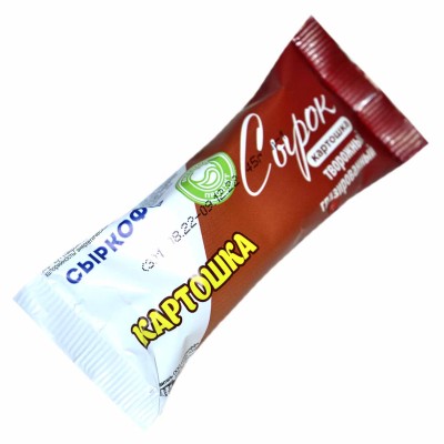 Сырок глазированный Сыркофф картошка 45гр м/у