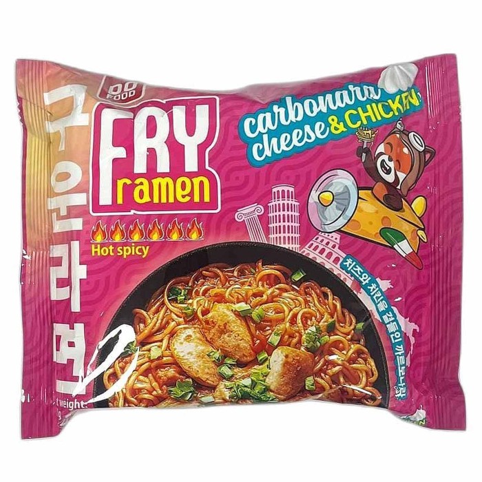 Лапша FRY Ramen Carbonara cheese with chicken 111гр м/у