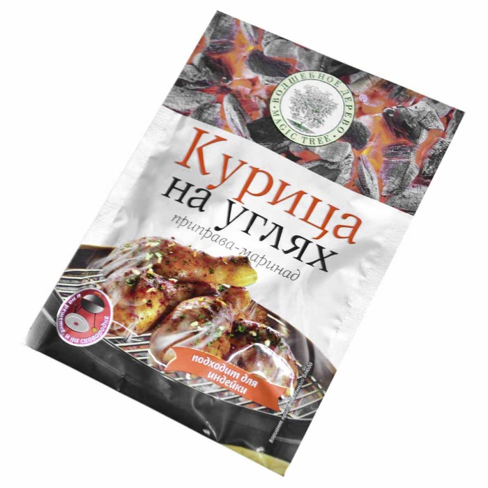 Приправа-маринад Волшебное дерево курица на углях 30гр м/у