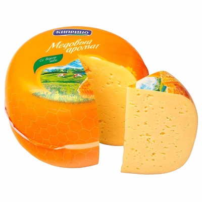 Сыр Киприно Медовый аромат 50%
