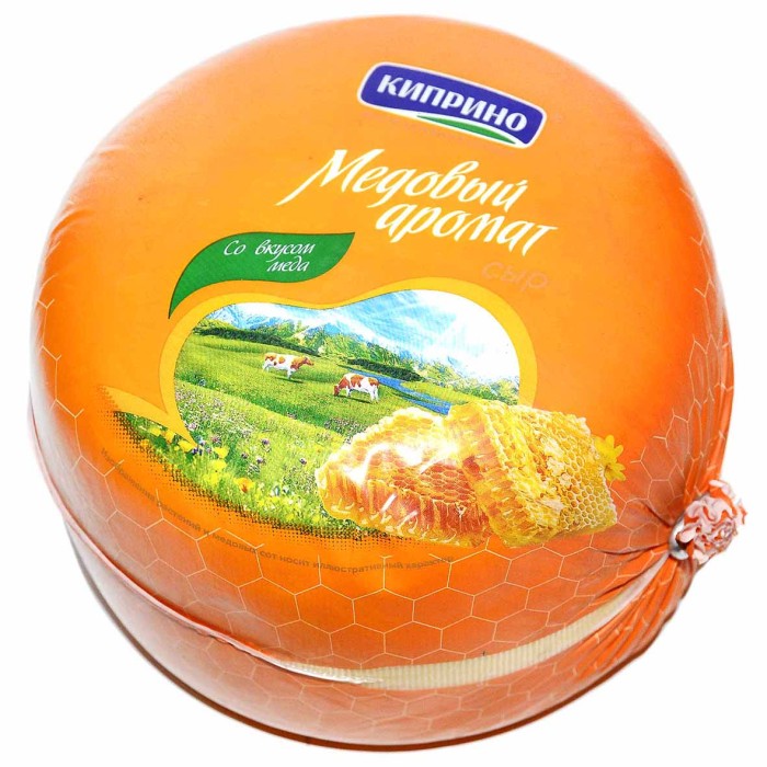 Сыр Киприно Медовый аромат 50%