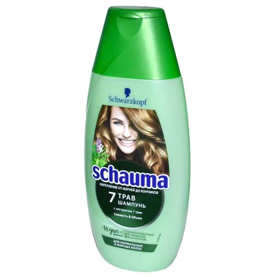 Шампунь для волос Schauma 7 трав 225мл пэт
