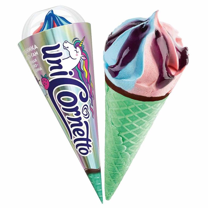 Рожок Cornetto Единорог 73гр м/у