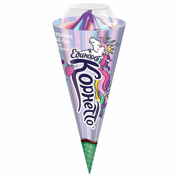 Рожок Cornetto Единорог 73гр м/у