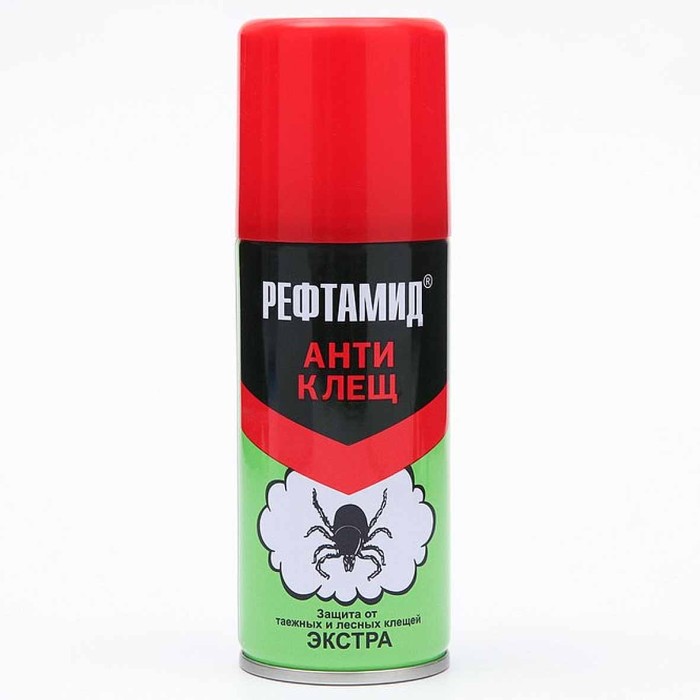 Средство от клещей Рефтамид Антиклещ усиленный 100мл ж/б