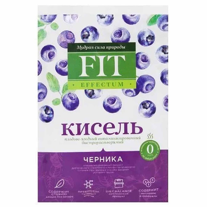 Кисель FitEffectum черника 30гр м/у