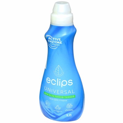Гель для стирки Eclips Universal для всех типов тканей 1л пэт