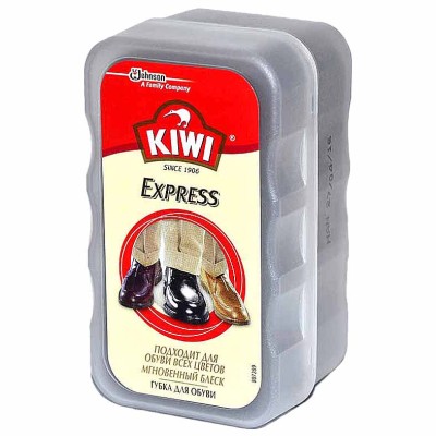 Губка для обуви Kiwi Мгновенный блеск бесцветный