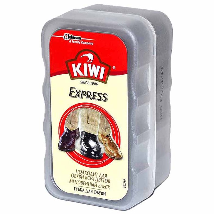 Губка для обуви Kiwi Мгновенный блеск бесцветный