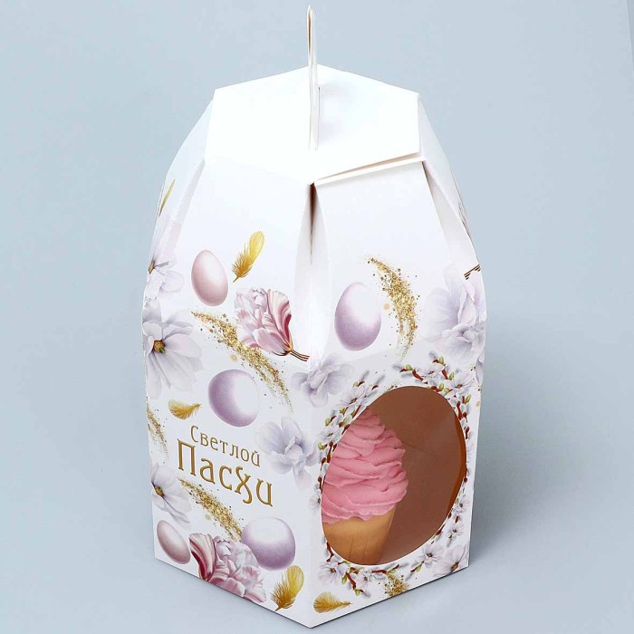 Коробка Кусочек Пасхи складная