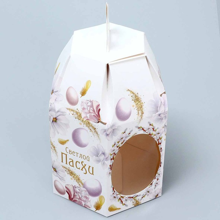 Коробка Кусочек Пасхи складная