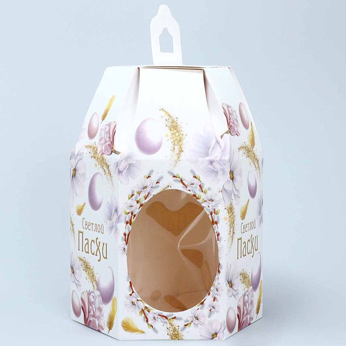 Коробка Кусочек Пасхи складная