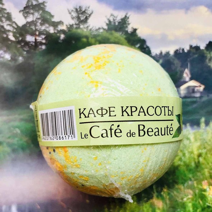 Шар бурлящий Кафе красоты Фруктовый сорбет 120гр