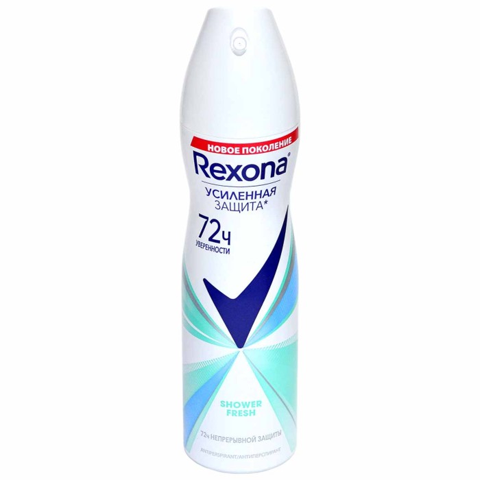Дезодорант Rexona Свежесть душа 150мл ж/б