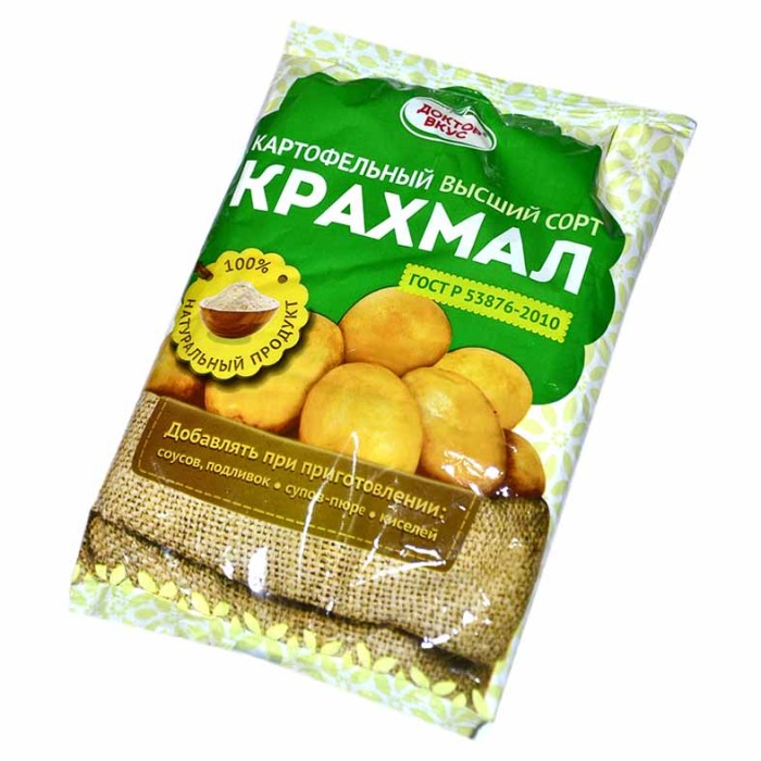 Крахмал Доктор вкус картофельный ГОСТ 200гр м/у