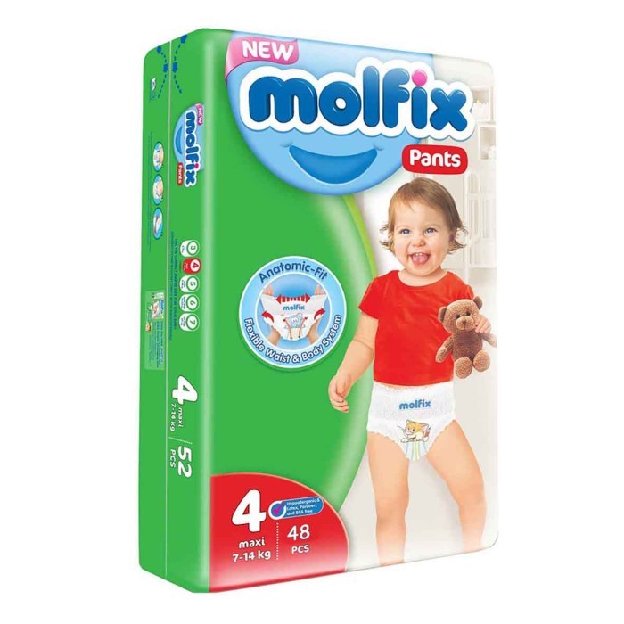 Трусики Molfix 4 (7-14кг) 48шт м/у