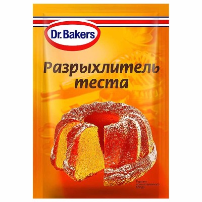 Разрыхлитель теста Dr.Bakers 10гр м/у