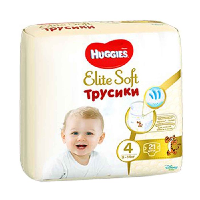 Трусики Huggies Elite Soft Pants 4 Conv (9-14кг) 21шт м/у