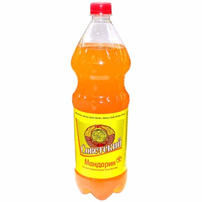 Напиток Советский Мандарин газ 1,5л пэт
