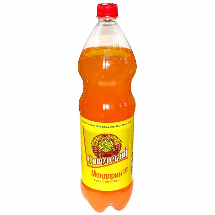 Напиток Советский Мандарин газ 1,5л пэт