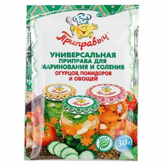 Приправа Приправыч для маринования и солен огурц,помидоров и овощей 30гр м/у