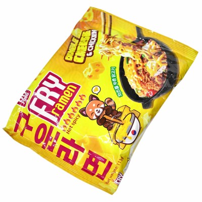 Лапша FRY Ramen Double cheese with chicken 113гр м/у