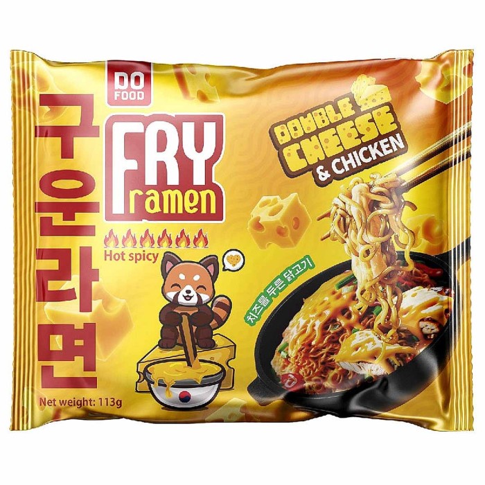 Лапша FRY Ramen Double cheese with chicken 113гр м/у