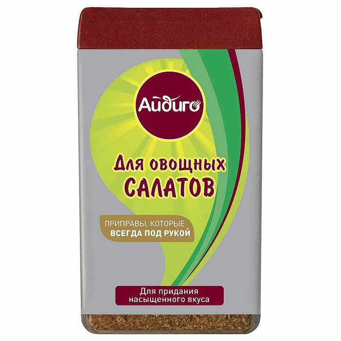 Приправа Айдиго Всегда под рукой Для салатов 46гр пэт