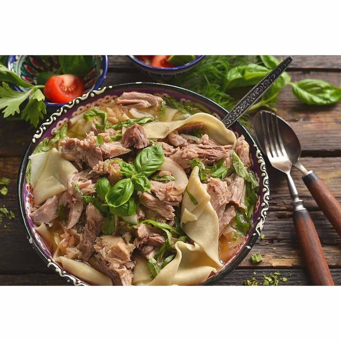 Лапша Azia Pasta Бесбармак широкий 500гр м/у