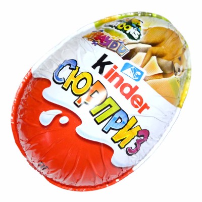 Яйцо шоколадное Kinder T36 Лицензия 20гр