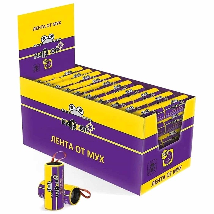 Лента липкая Nadzor от мух артIFR103P