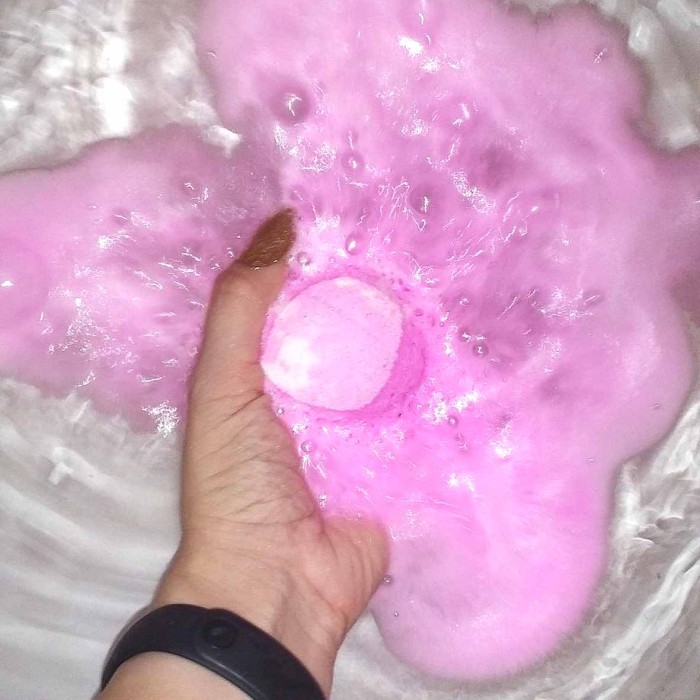 Шар бурлящий Кафе красоты Ягодный сорбет 120гр