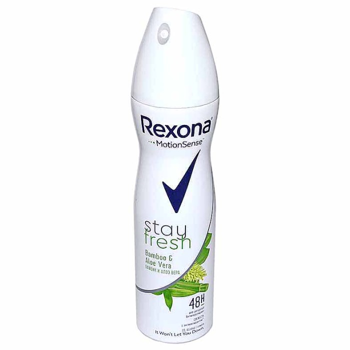 Дезодорант Rexona Алоэ вера и бамбук 150мл ж/б