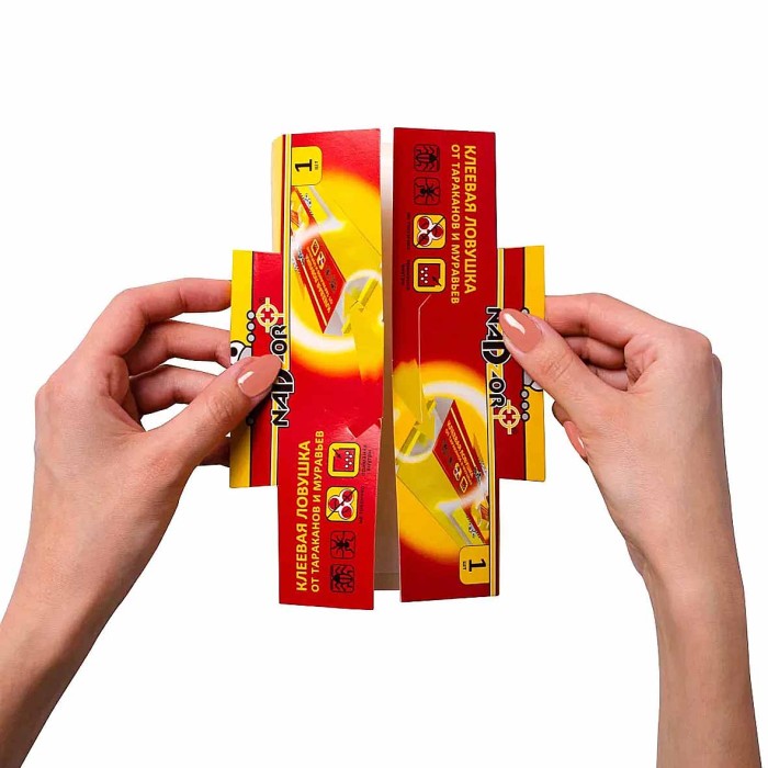 Ловушка клеевая Nadzor Домик от тараканов артLOVH00RL