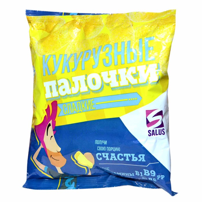 Палочки кукурузные Salus 40гр м/у