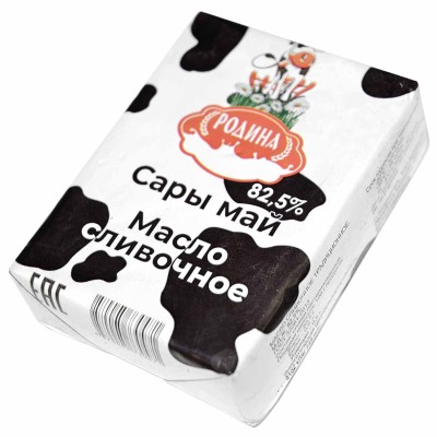 Масло сливочное Родина 82,5% 200гр м/у