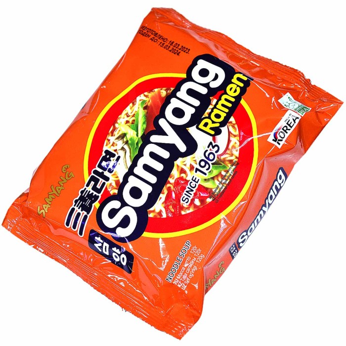 Лапша Samyang вкус говядины 120гр м/у