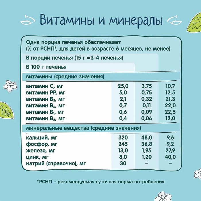 Печенье ФрутоНяня мультизлаковое 6+ 120гр м/у