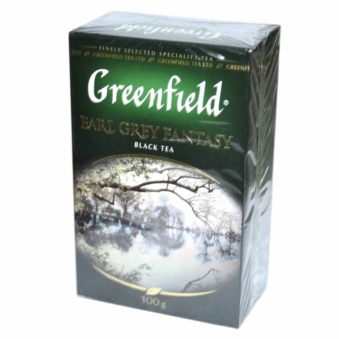 Чай Greenfield Earl Grey Fantasy черный 100гр к/у