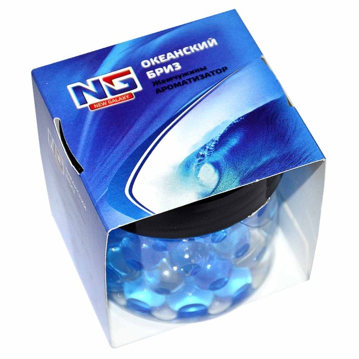 Ароматизатор New Galaxy гелевый океанский бриз арт794-377