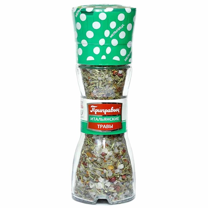 Приправа Приправыч итальянские травы мельница 45гр