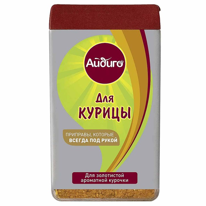 Приправа Айдиго Всегда под рукой Для курицы 60гр пэт
