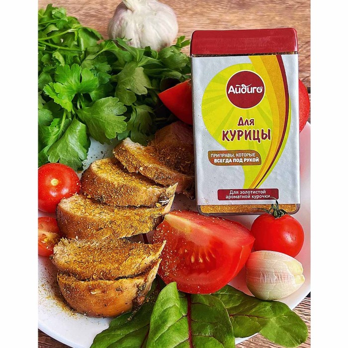 Приправа Айдиго Всегда под рукой Для курицы 60гр пэт