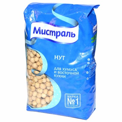 Нут Мистраль для хумуса и восточной кухни 450гр м/у