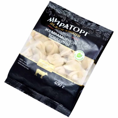 Пельмени Мираторг из мраморной говядины 400гр м/у