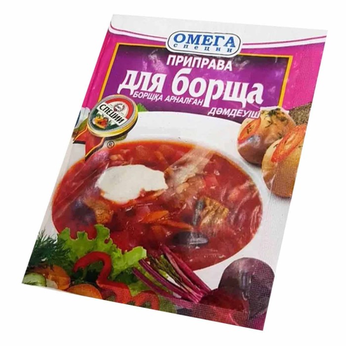 Приправа Омега для борща 20гр м/у