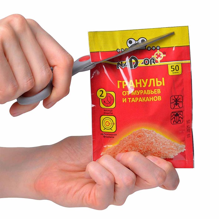 Гранулы Nadzor от муравьев 50гр артGRAN123